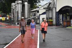 The site is big and open: We thoroughly enjoyed the visit and rounded it off with tastings of the various rums to help us choose which we wanted to buy, arduous but somebody has to do it – Jill and Charles to take home and us to quaff onboard. 

Pic. courtesy of Charles Armstrong